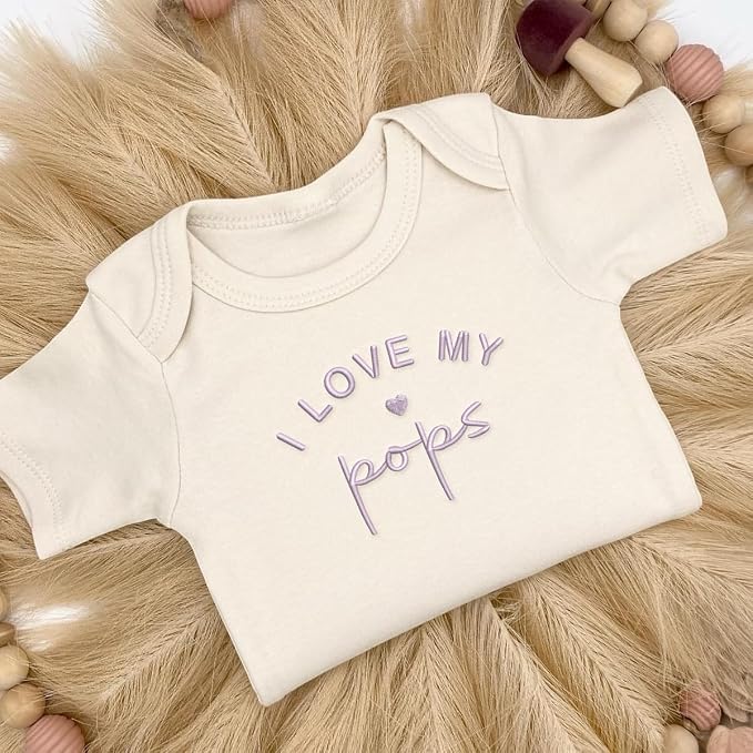 COUPLEHOODIES Personalized Baby Onesie Bodysuit – Custom Embroidery Gift - Image 3