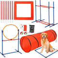PlayfulPals Dog Agile Training Kit –87-Piece Obstacle Course Set by Unknown