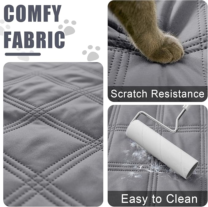 Smiry Waterproof Dog Bed Cover Blanket 40x90, Soft Reversible Pet Blanket - Image 4