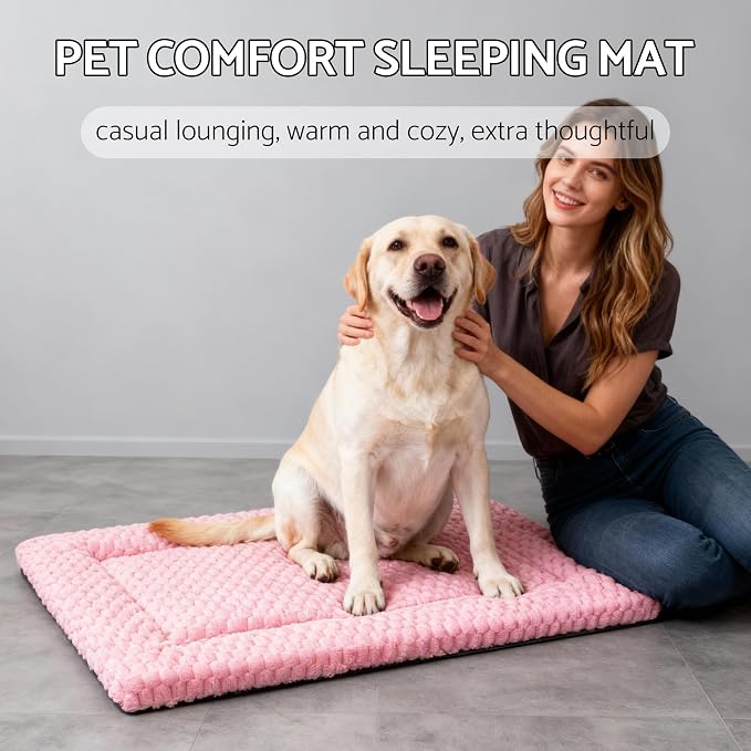 Dog Bed Mat, Reversible Dog Crate Pad - Image 2