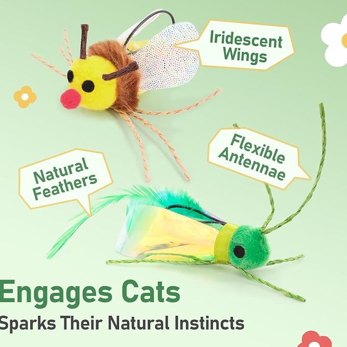 SONGWAY Cat Bug Toy Wand - Image 3