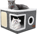 Cat Beds for Indoor Cats, Large Cat Cave Bed by Unknown