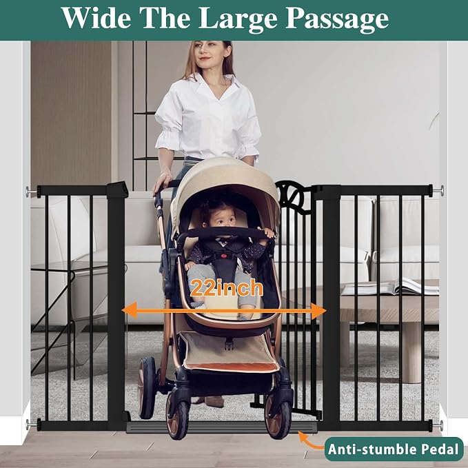 Fairy Baby 70.9"-76.3" Extra Wide Baby Gate - Image 5