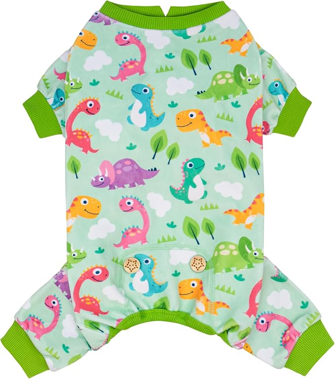 KYEESE Dog Pajamas Velvet Pjs Stretchy Pet Jammies Onesie Small Dog Pajamas by KYEESE