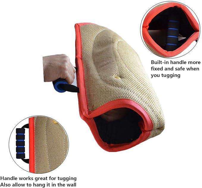 Morezi Dog Bite Sleeve Training Protection, Heavy Duty Jute Durable, Fit Pit - Image 4