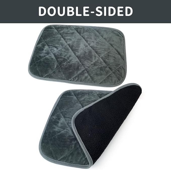 Self-Warming Cat Bed Indoor/Outdoor Super Soft Self Heating Pet Mat Washable - Image 4