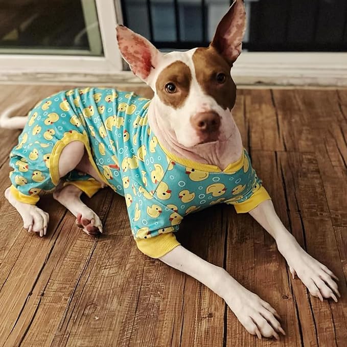 KYEESE Dog Pajamas Velvet Dog Pajamas Medium Sized Dogs Soft Dogs Clothes Pjs - Image 2