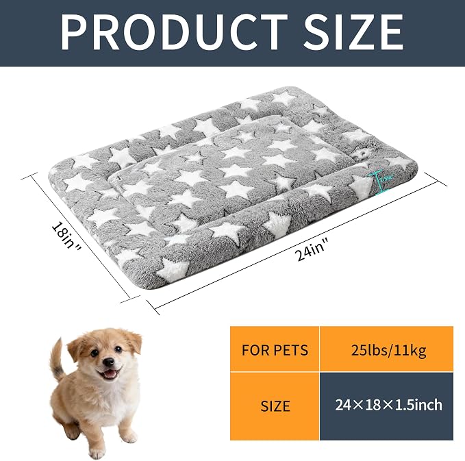 Dog Bed Mat - Comfortable Kennel Pad, Soft Support) - Image 4