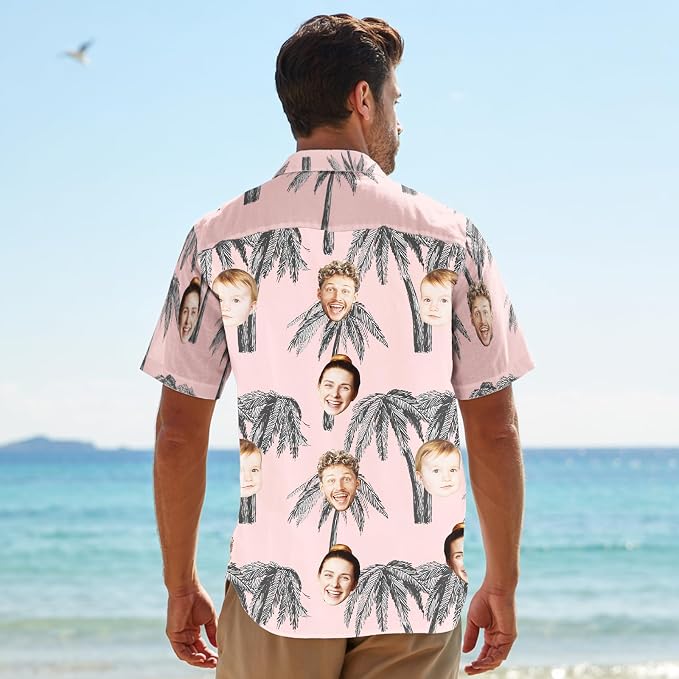 Custom Hawaiian Shirt with Face - Image 2