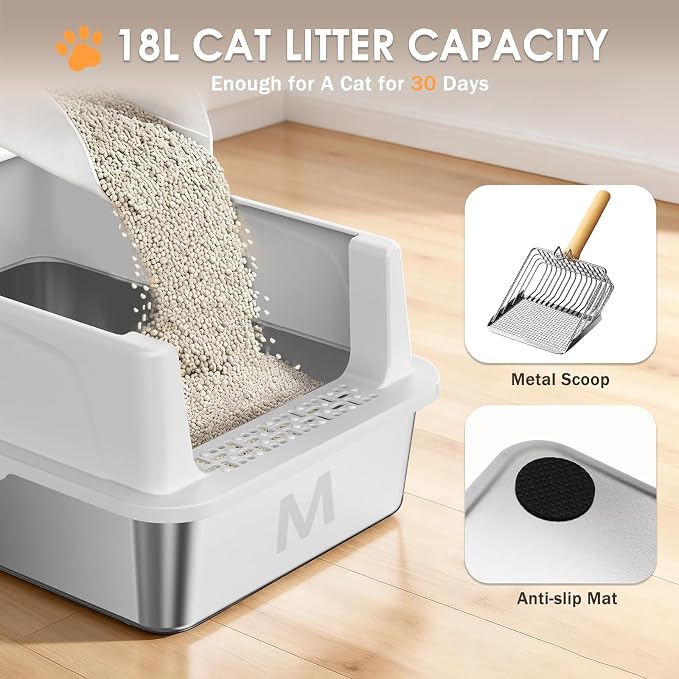 Stainless Steel Litter Box - Image 2