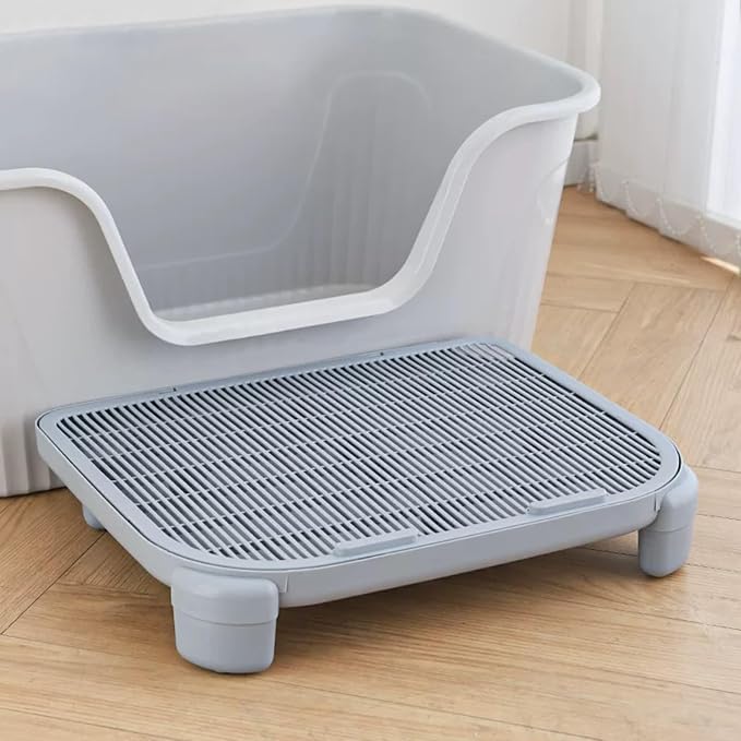Greywaterproof Cat Mat, 19.69"X15.95"X3.54" Litter Box Mat, Easy Clean by SpeceTime