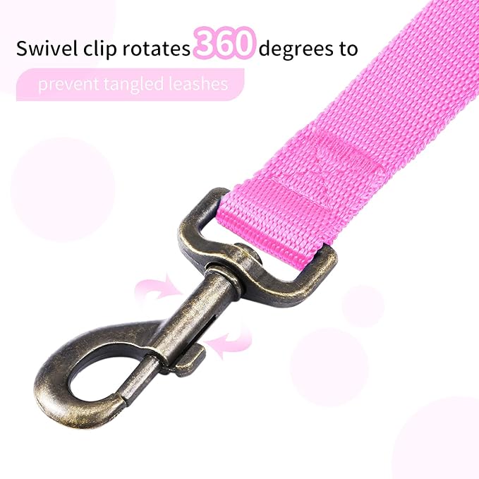 HIKISS Long Dog Leash Obedience Recall Training Agility Lead - 15ft 20ft 30ft - Image 4