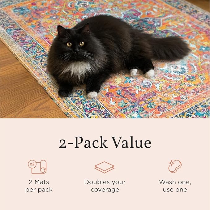Lovewag Cat Litter Box Mats 2 Pack - Image 4