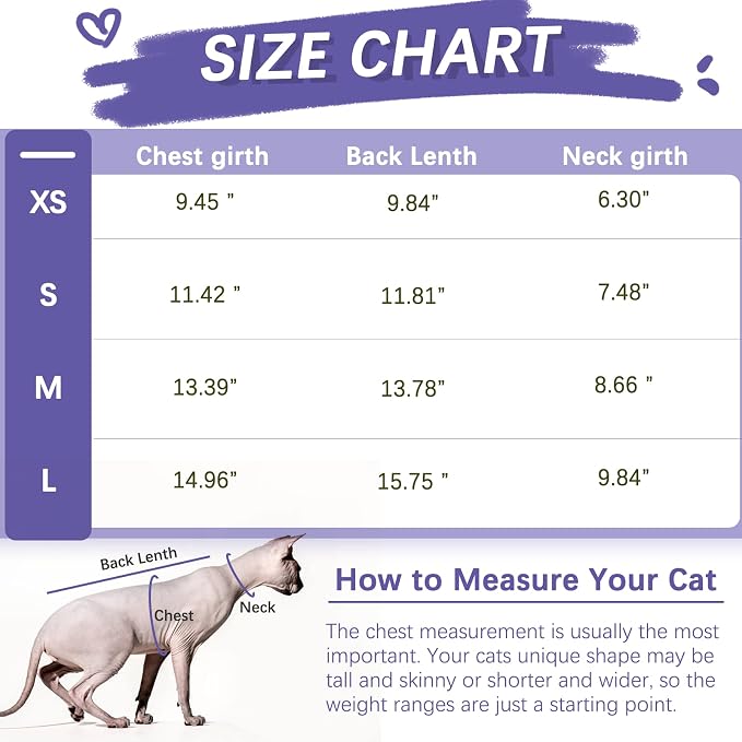 DENTRUN Cat Surgery Recovery Suit Anti Licking Spay Snuggly Vest, Pet Surgical - Image 4