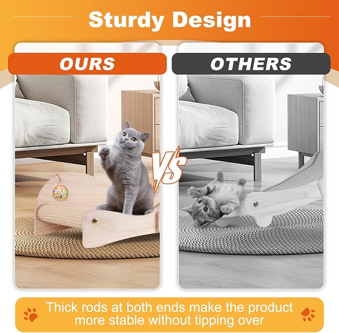 Extra Large 3-in-1 Cat Scratcher Bed - Image 3
