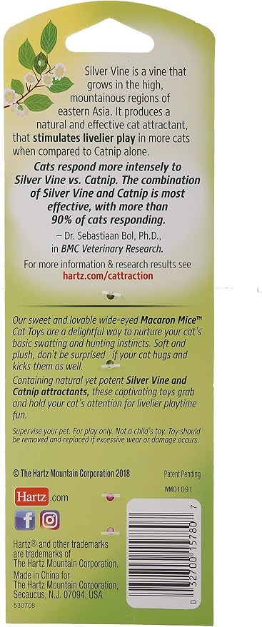 Cattraction with Silver Vine & Catnip Macaron Mice - Image 3