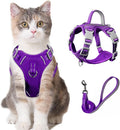 Cat Harness and Leash Set for Walking Escape Proof for Small Large cat Kitten by BARKBAY