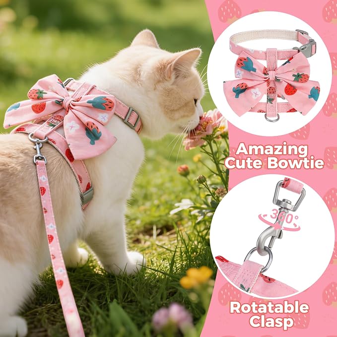 PAWCHIE Cat Harness and Leash Set Escape Proof - Image 2