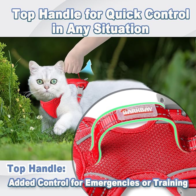 Cat Harness and Leash Set Escape Proof - Image 2