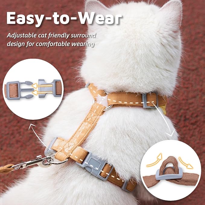 Escape-Proof Cat Harness and Leash Set - Image 5