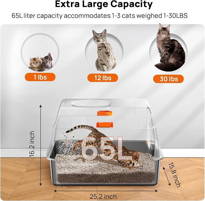 Stainless Steel Litter Box - Image 4
