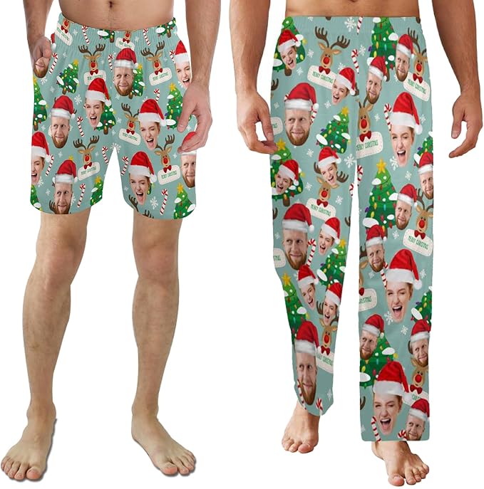 Custom Pajama Pants for Men, Personalized PJ Pants - Image 2