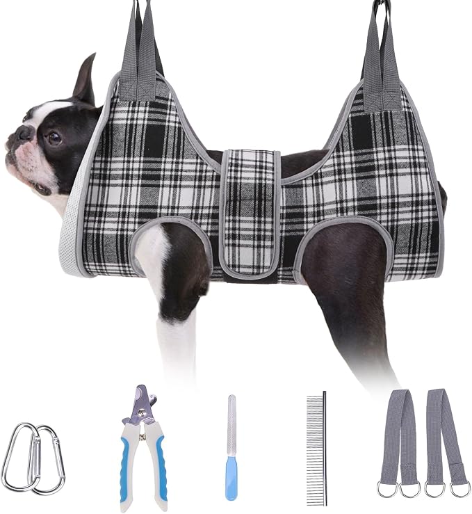 BEAUTYZOO Dog Grooming Hammock, Small Dog Sling by BEAUTYZOO