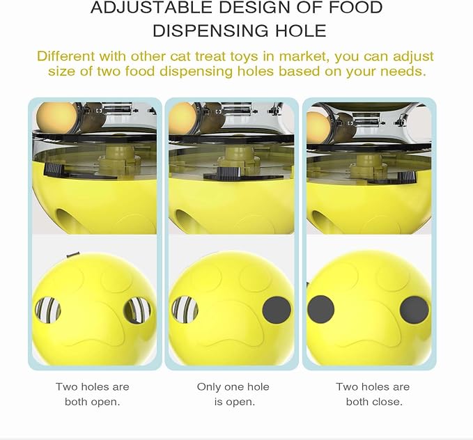 Cat Toy for Indoor Cats Wobble KittenTreat Dispensing Ball Food Dispenser - Image 6