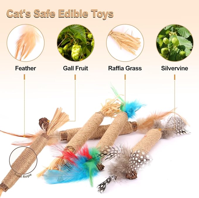 Cat Toys Cat Chew Toys, Kitten Dental Care, Kitty Toys - Image 6
