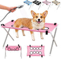 Pet Dog Bath Hammock, Cat Shower Grooming Table Hammock with Foldable Stand by Unknown