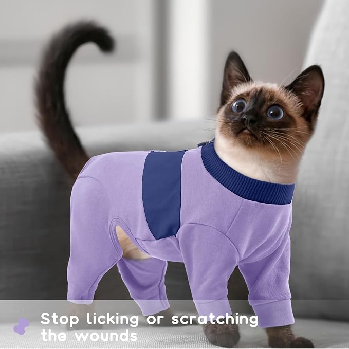 QBLEEV Cat Clothes, Soft Cat Sweaters - Image 4