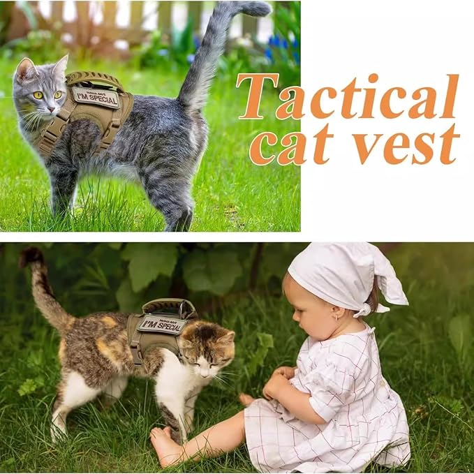 Tactical Cat Harness and Leash Set - Image 6