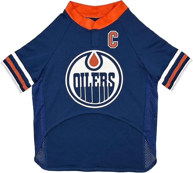 Pets First NHLPA Connor McDavid Mesh Dog Jersey, Edmonton Oilers McJesus-97 - Image 4