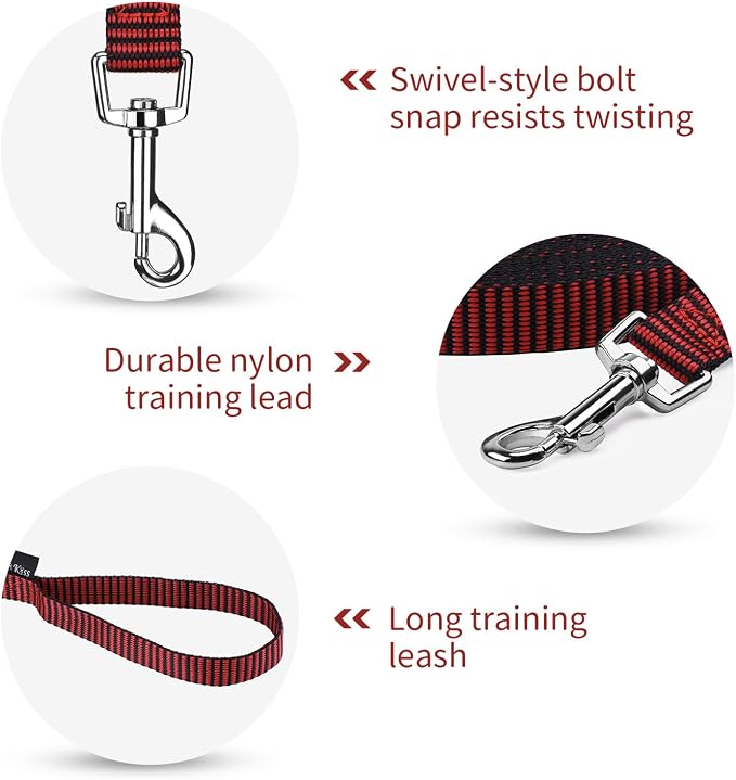 Hi Kiss Dog/Puppy Obedience Recall Training Agility Lead - 15ft 20ft 30ft 50ft - Image 3