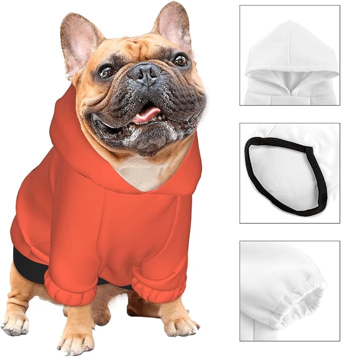 Dog Hoodie Design Your Own Personalized Pet Hoodies Small Pets Wear Shirt - Image 3
