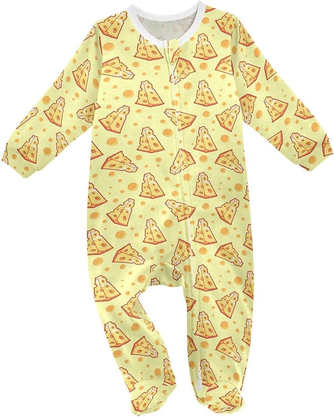 Baby Sleepers For Girl Boys Newborn Baby Play One-Piece Footies For 0-24 Months by Unknown