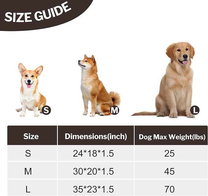 Dog Bed Crate Mat, Soft Durable Washable Anti-Slip Kennel Pad - Image 5