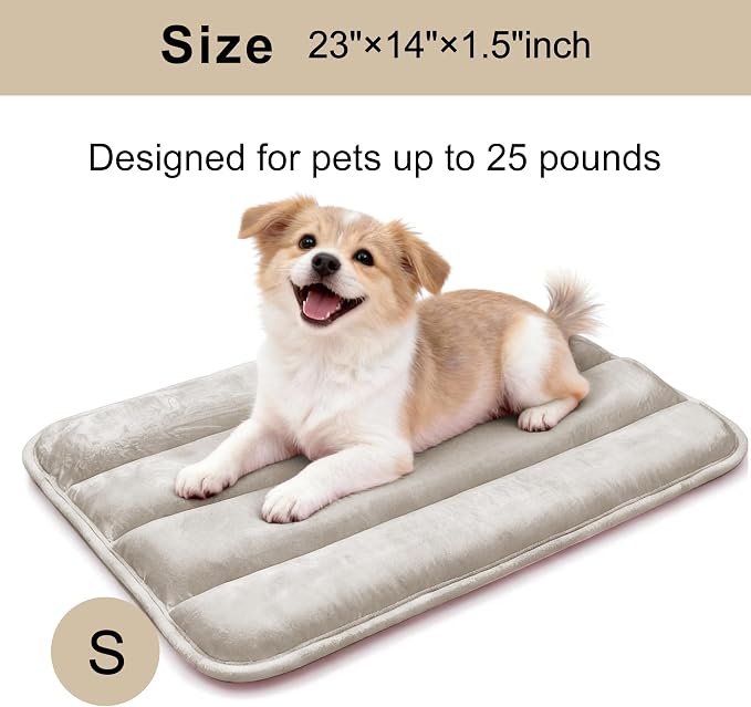 Dog Bed Mat, Reversible Dog Crate Pad - Image 3