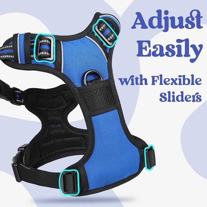 rabbitgoo Dog Harness Small Sized, No Pull Pet Harness - Image 4
