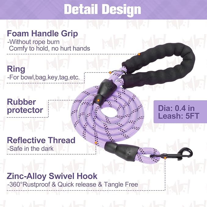 BEAUTYZOO Small Dog Harness and Leash Set, Step in No Choke No Pull Soft Mesh - Image 4