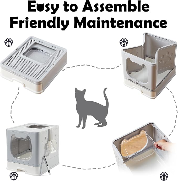 Vealind Covered Litter Box - Image 8