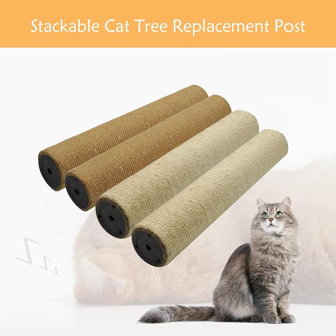 4 Pcs Cat Scratching Post Replacement - Image 7