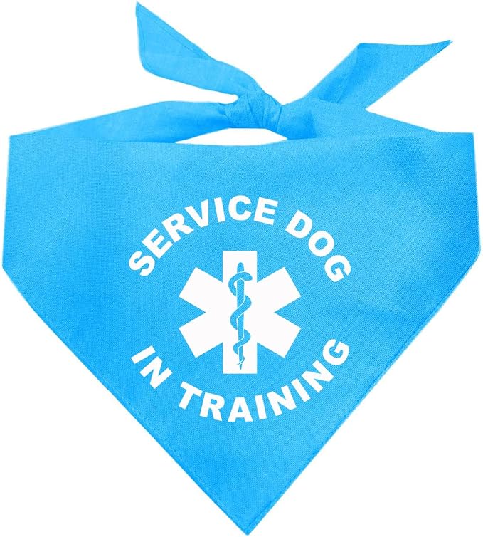 Service Dog in Training Dog Bandana by TeesTails