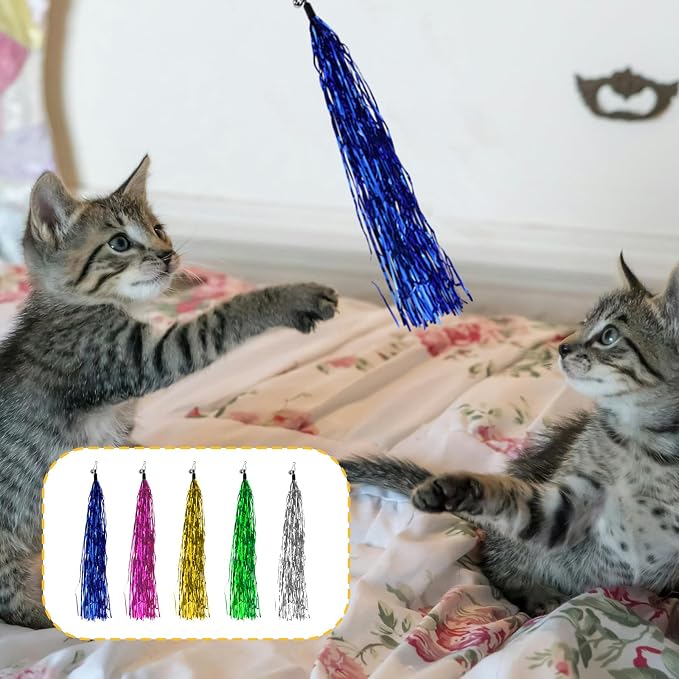 Andiker 7Pcs Cat Wand Toy, Cat Toy Set - Image 4