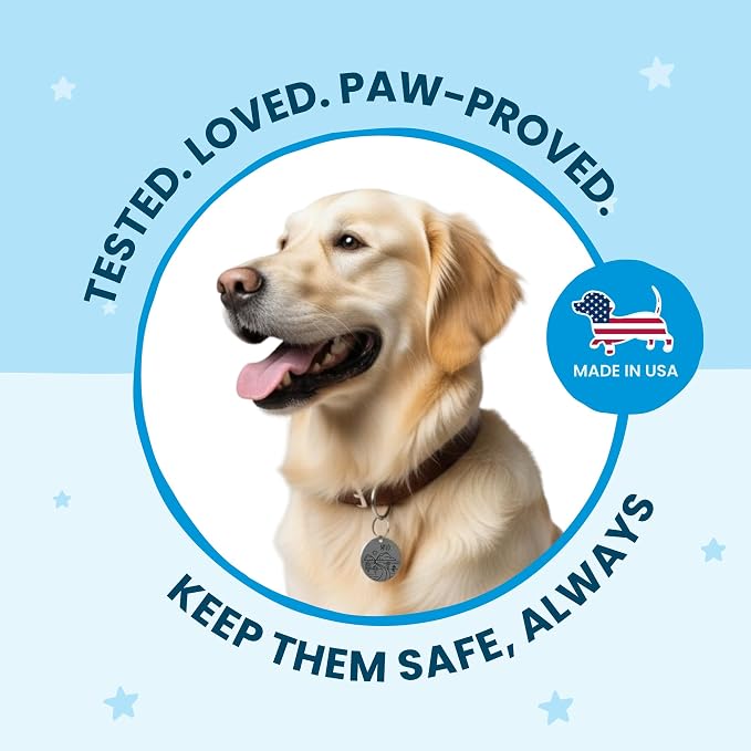 PawFurEver Dog Tag Personalized Pet Name | Customized Dog Tags Engraved Front & - Image 6