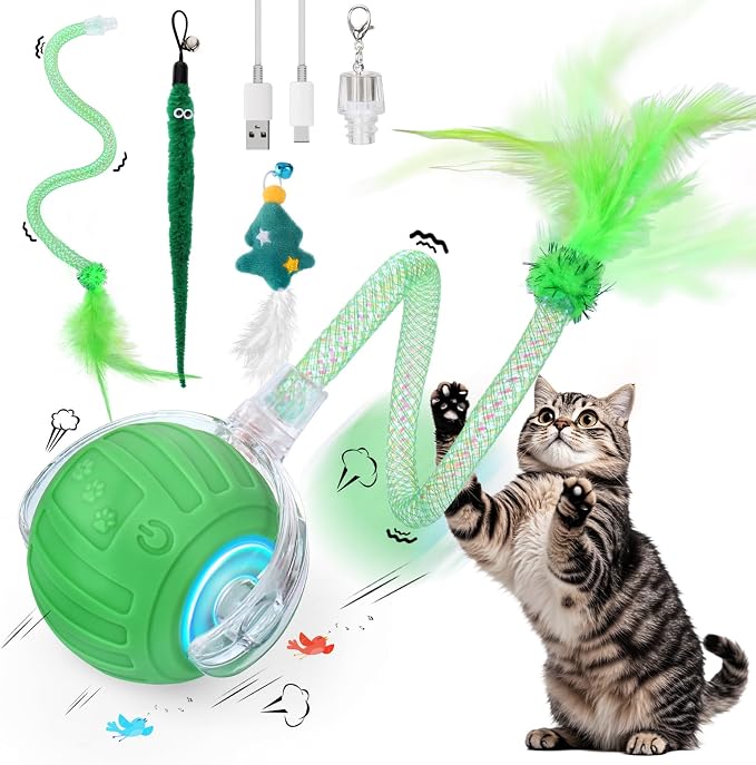 Interactive Cat Toy Ball by Mityrain