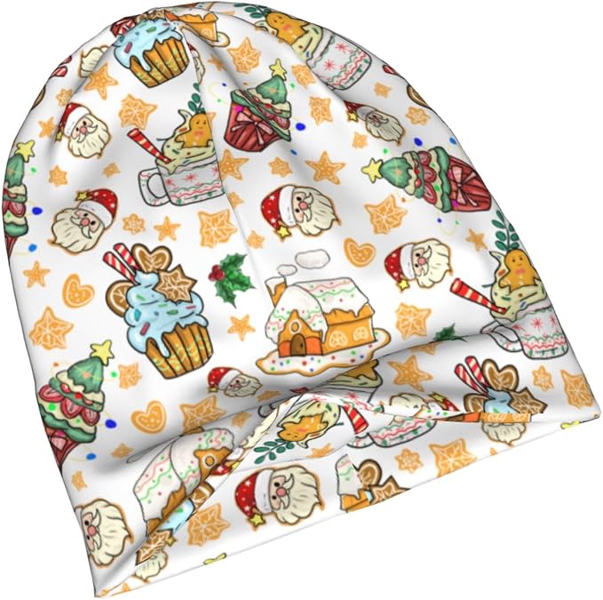 Beanie Hat Skull Cap Chemo Hat Slouchy Cap Headwear Stretch Knitted Hats - Image 2