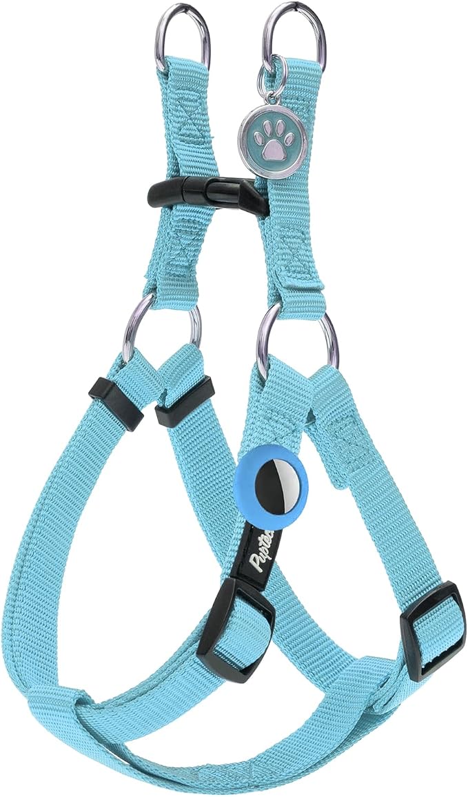 PUPTECK No Pull Dog Harness Soft Adjustable Basic Nylon Step in Puppy Vest by PUPTECK