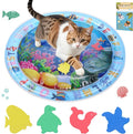 ZALALOVA Water Sensory Playmat for Cats, Thickened Upgraded Cat Dog Toys Bored by SupplierforCats