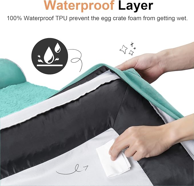 Large Dog Bed Orthopedic Washable: Beds Bolster XL Bed Big XLarge Dogs Egg - Image 4